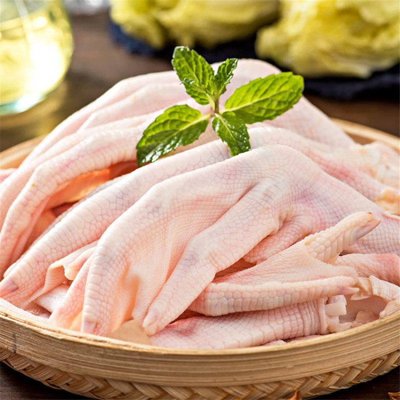 鸭掌 新鲜冷冻鸭爪 生鸭掌 新鲜鸭掌 大鸭掌 约1kg【图片 价格 品牌