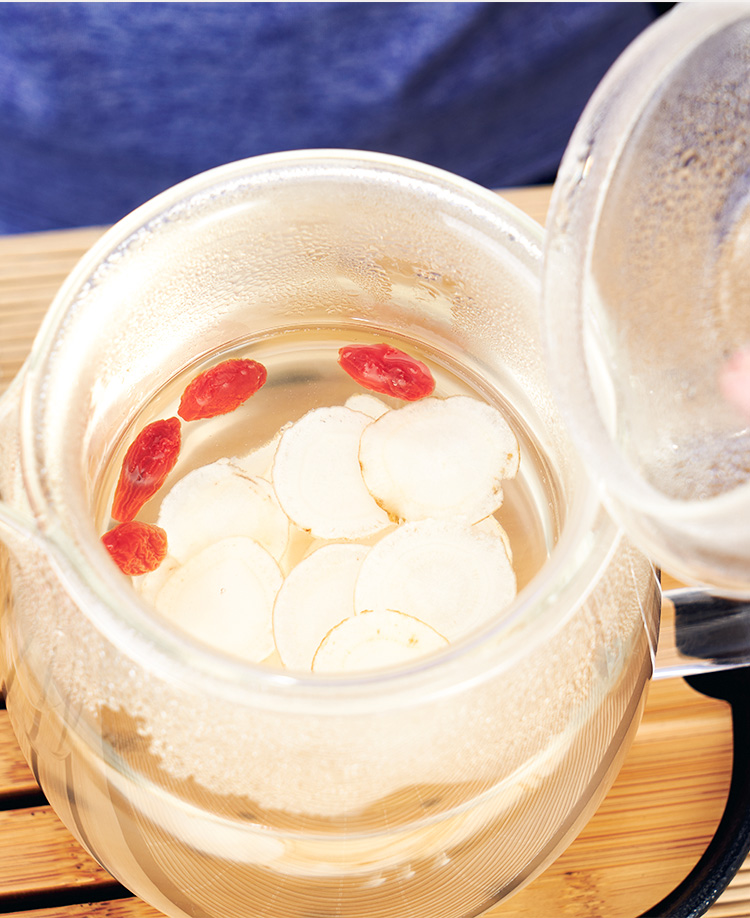 小包装女士养生茶包袋泡花茶组合调理补血气 西洋参礼盒装300克【图片