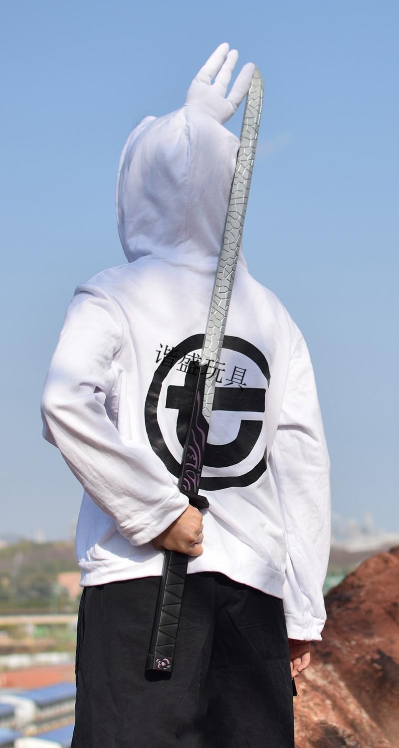 大号魔刀千刃男孩刀剑玩具模型pu材质软胶少年儿童刺客567未开刃标准