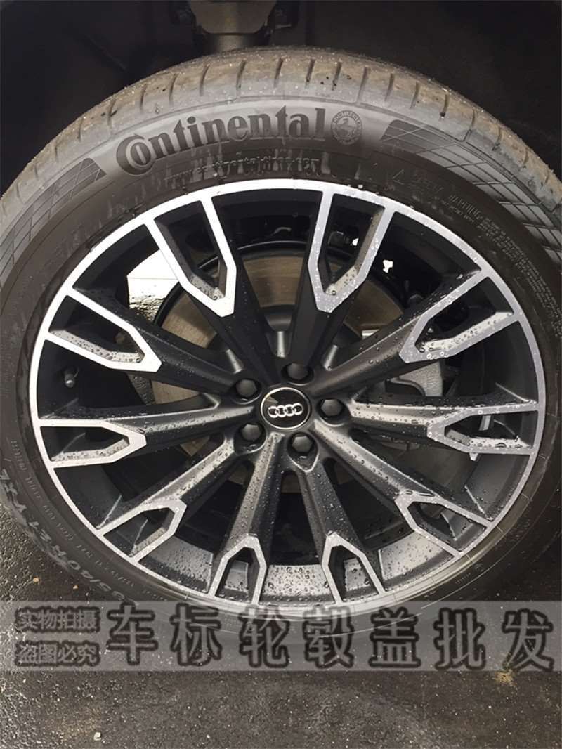 17款奥迪a4l轮毂盖新款a3a5q7rs3r8ttrs汽车轮毂中心标志盖单个价原车