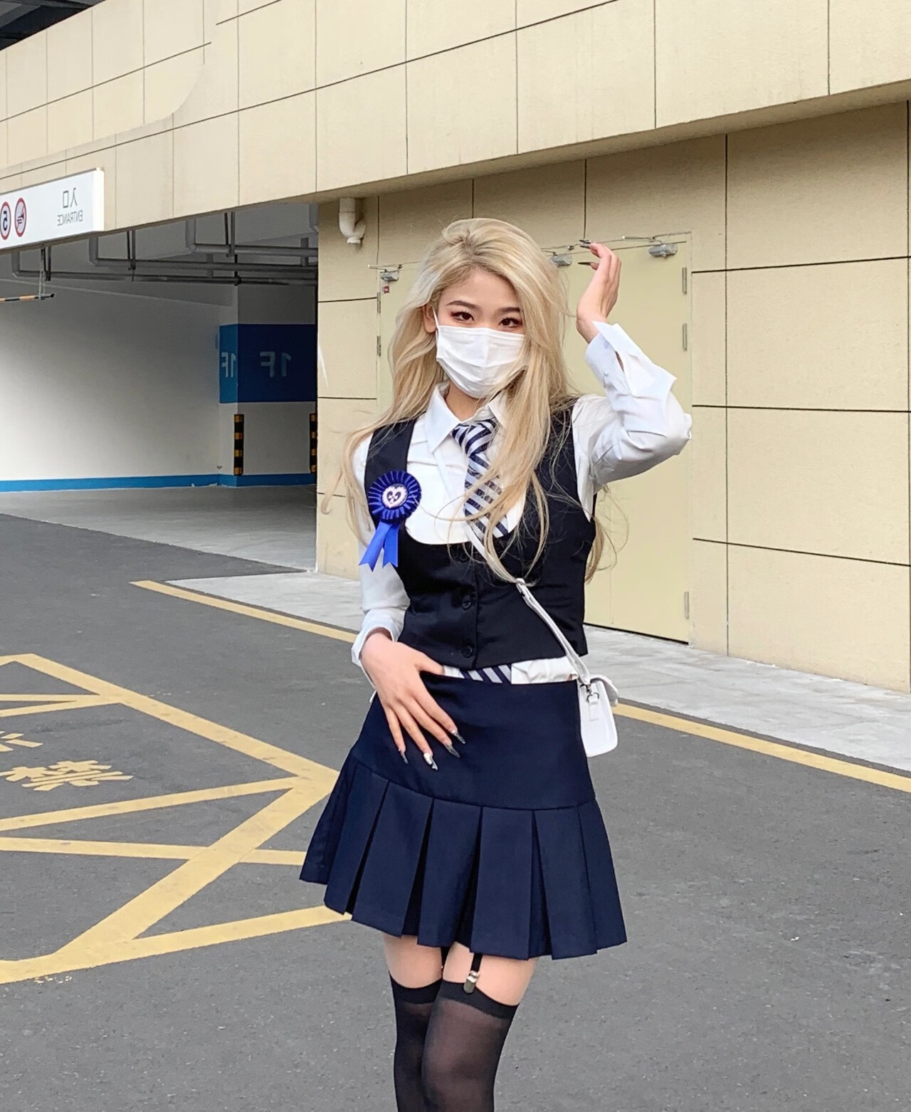 封茗旗舰学院风美式套装纯欲辣妹御姐校园学生复古乌龙女团校服jk制服