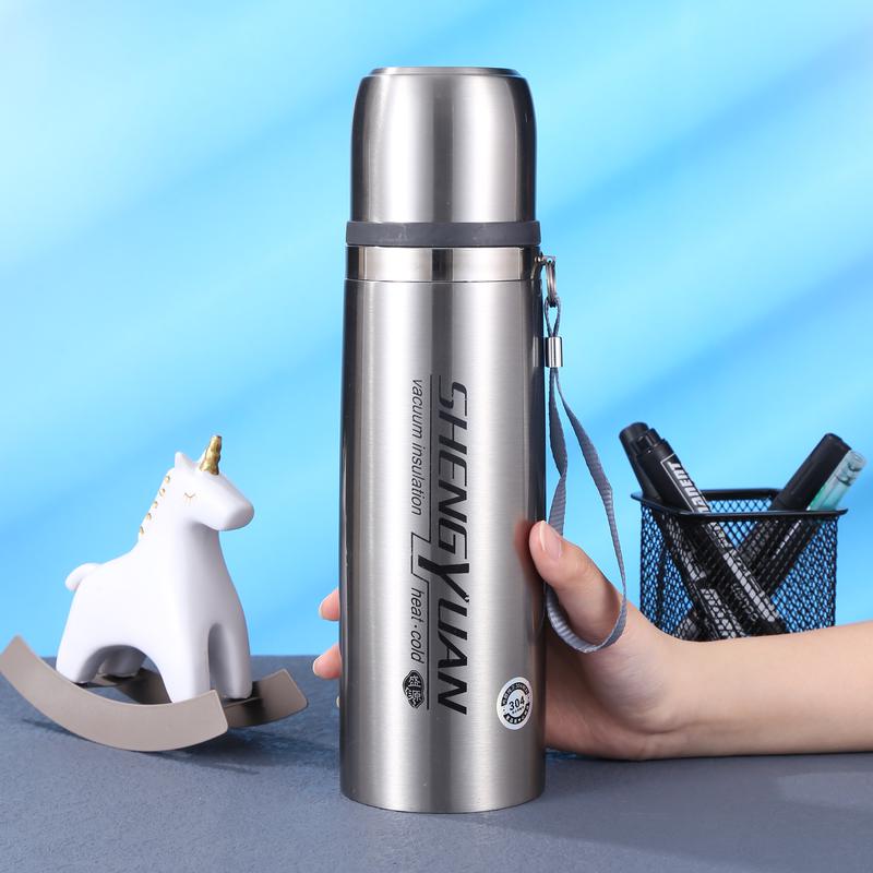 304不锈钢水杯便携泡茶户外运动水杯子男女精致创意大容量保温杯钢