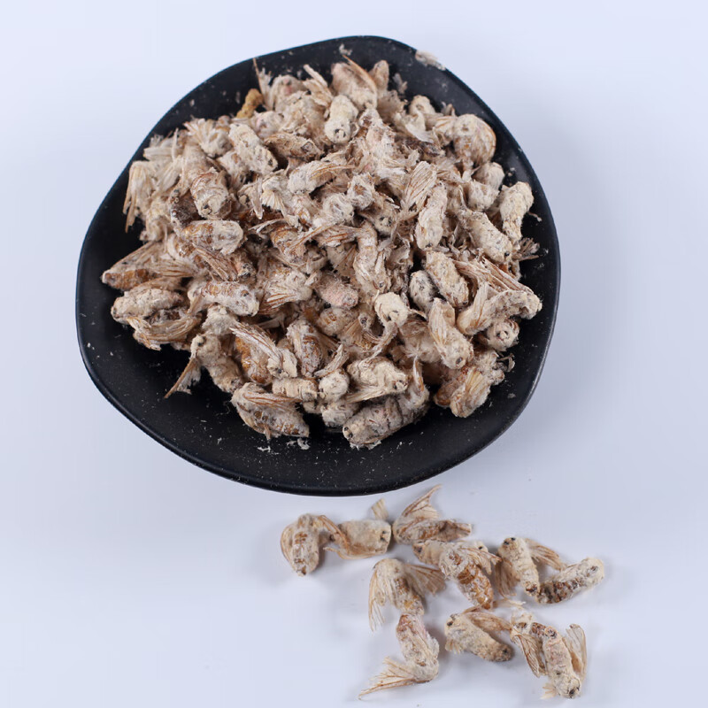 北京同仁堂雄蚕蛾中药材特级晚蝉蛾未交原蚕蛾魏天蛾泡酒散装食用500g