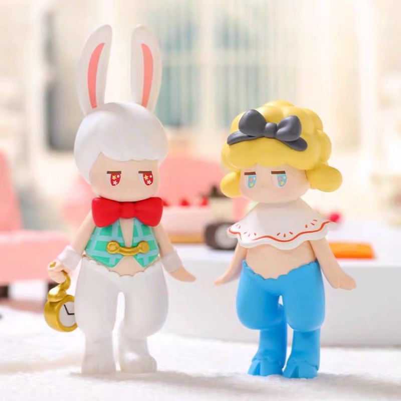 梦游仙境盲盒潘神爱丽丝奇幻梦游仙境系列盲盒可爱女生礼 疯帽子 拆盒