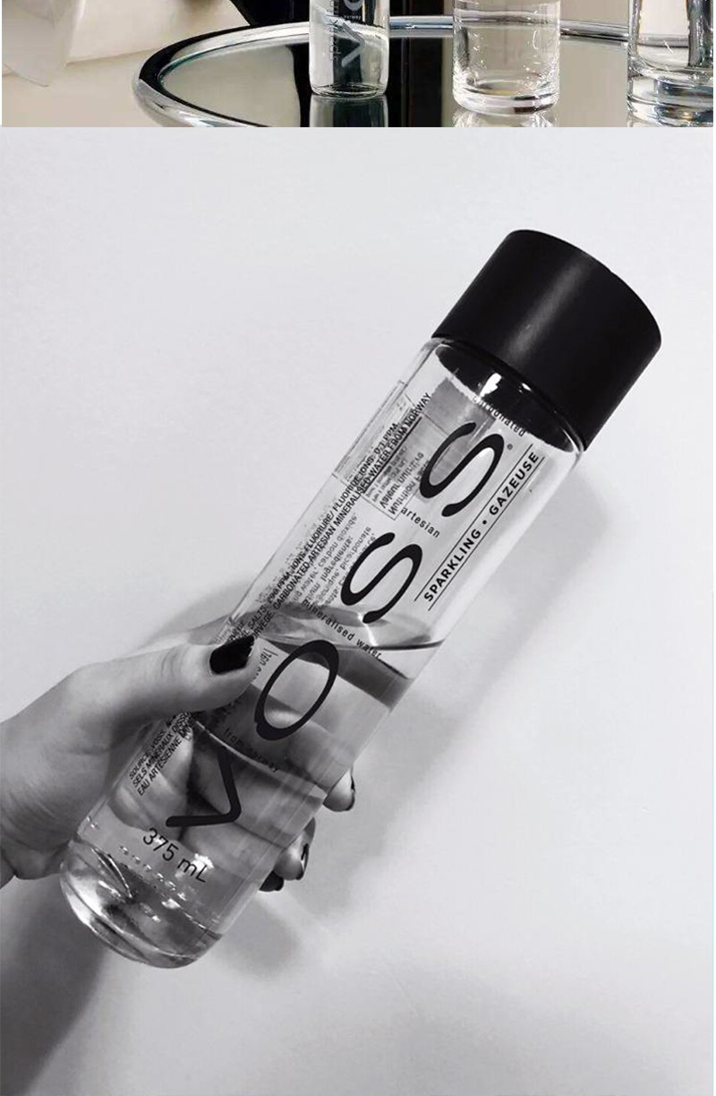 挪威原装进口voss芙丝天然含气矿泉水气泡水弱碱性水无气含汽泡茶冲