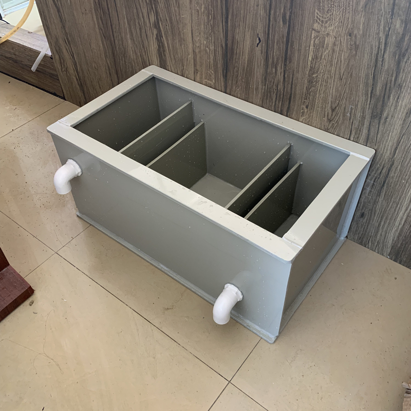 塑料大型加厚过滤槽鱼缸箱锦鲤池鱼池过滤器外置过滤盒定制 过滤盒(带