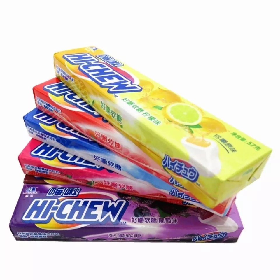 嗨啾hi-chew【57g*】快乐嚼hichew嗨啾软糖嗨秋水果奶糖果 西柚味 36