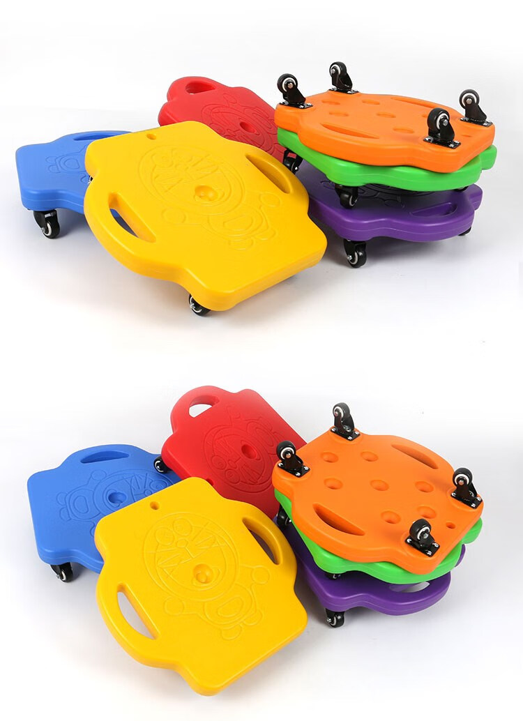 儿童感统训练器材家用四轮滑板车幼儿园滑滑车运动户外玩具平衡板