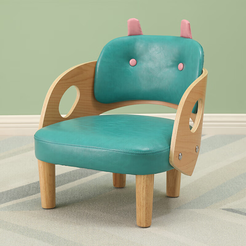 椅靠背沙发椅家用小椅子矮凳宝宝椅学习座椅白色圆桌5045