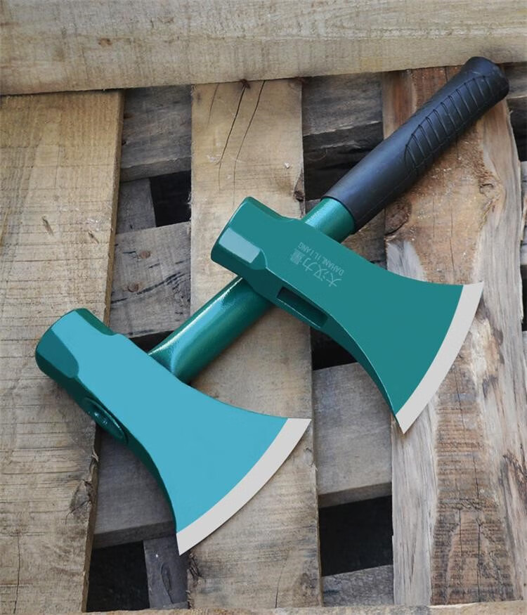 德国进口斧头德国进口八角锤斧劈柴 钢管柄斧头锤斧 伐木斧厨房斧劈柴