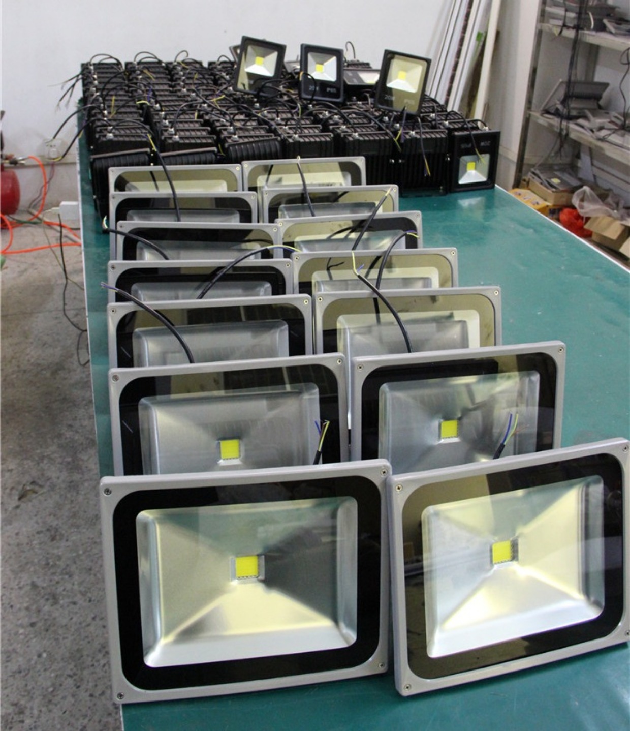 投光灯户外船用防水电瓶低压直流十二伏的射灯超高亮超亮dc12v24v10w