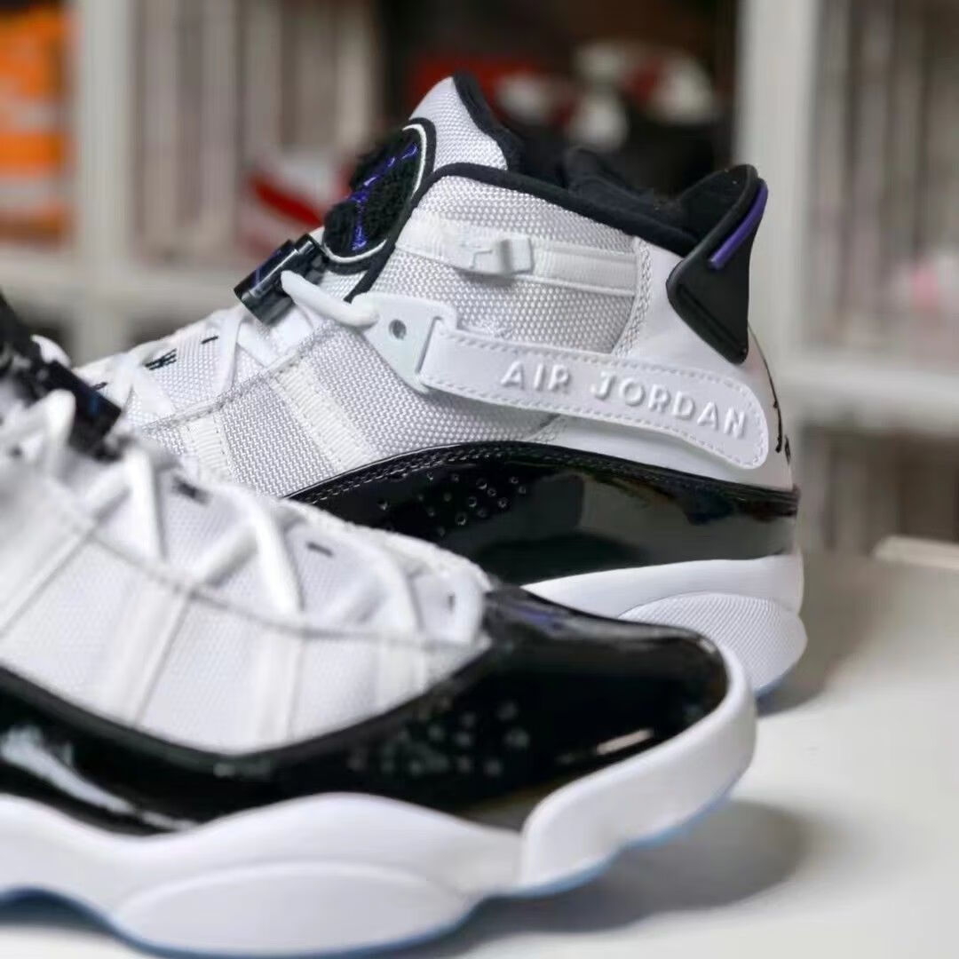 名品天城nike耐克aj 6黑白 六冠王运动篮球鞋休闲运动百搭男女