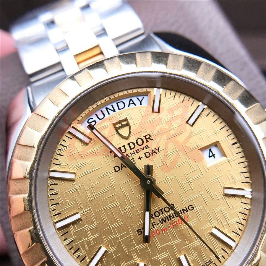 二手95新帝舵tudor经典双历系列23013手表钟表男表41m