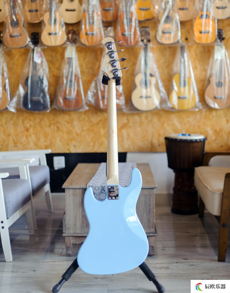 贝斯bacchu新款bcgbacchus巴克斯wjb330电贝司贝斯蜜糖闪粉