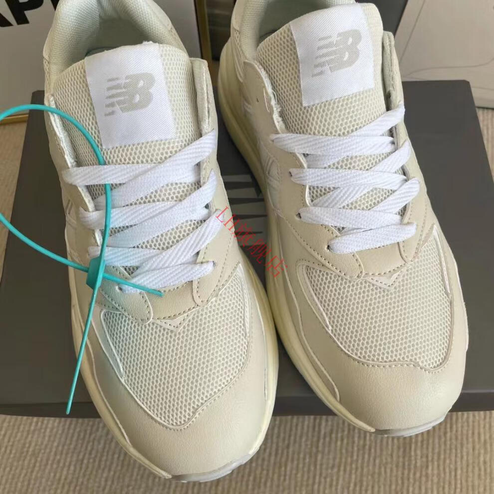 0鞋高版本元祖灰情侣款冬季百搭增高板鞋透气防臭运动鞋 nb5740灰蓝红