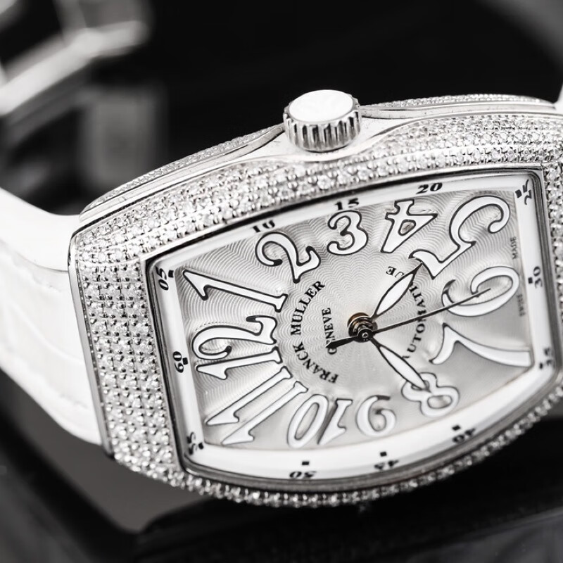 【二手95新】法兰克穆勒v32白字 窈窕淑女腕表 表径31x42mm, 自动机械