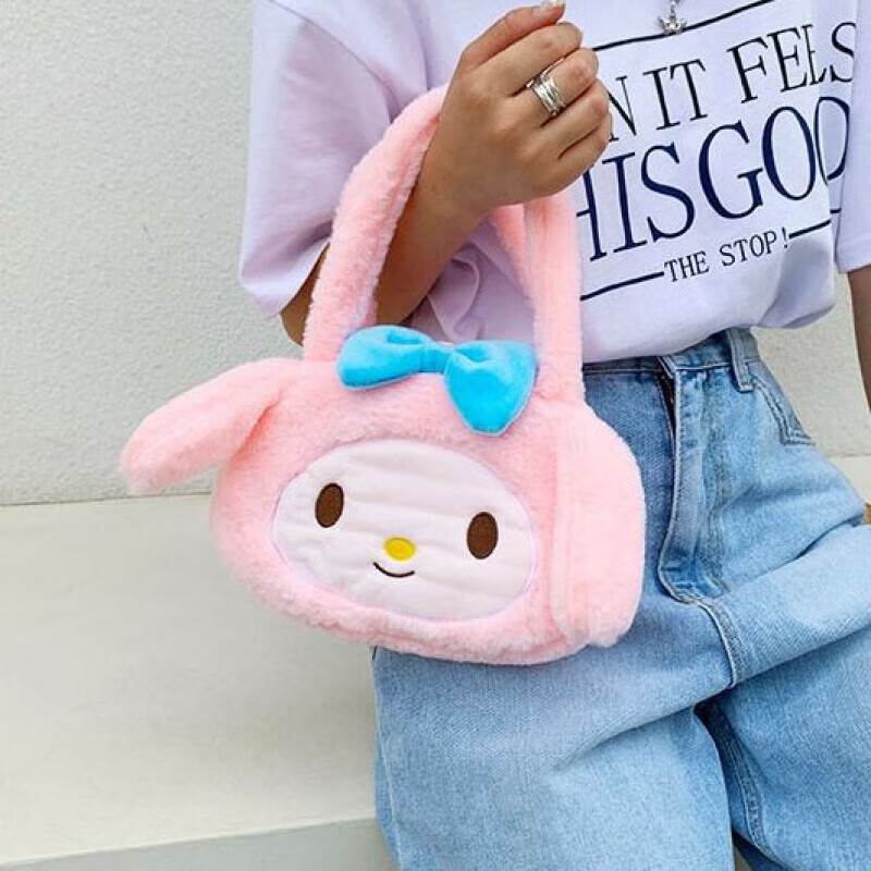 定制玉桂狗包包毛绒包包女日系洛丽塔可爱少女心手提小挎包零钱包