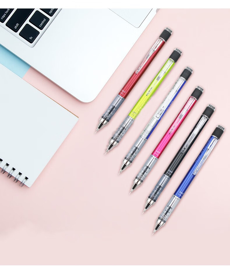 tombow日本蜻蜓mono graph自动铅笔grip摇摇笔低重心绘图学生活动铅笔