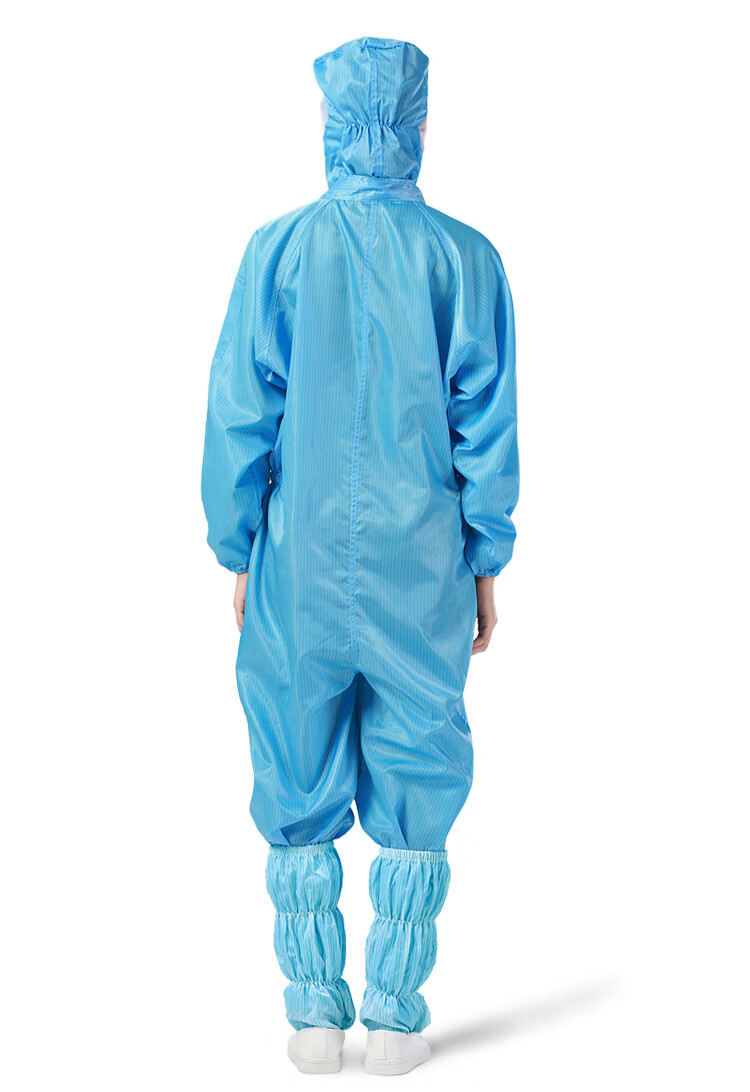 无尘服连体全身防静电服工作服加鞋子净化服防尘服无尘衣服可水洗电子