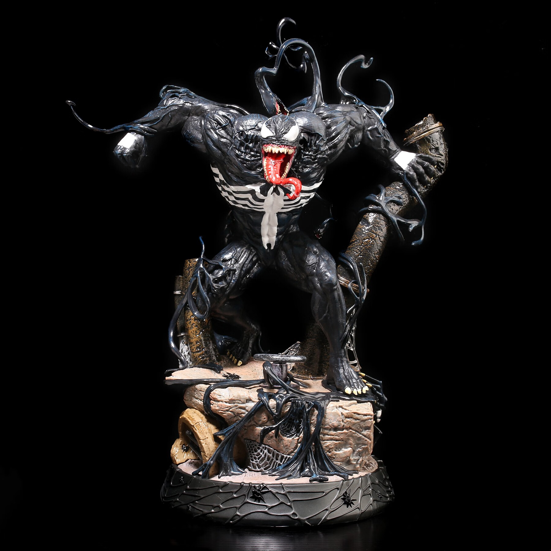 【关节】毒液2电影版致命守护者旗舰可动玩具模型摆件生日礼物 静态版