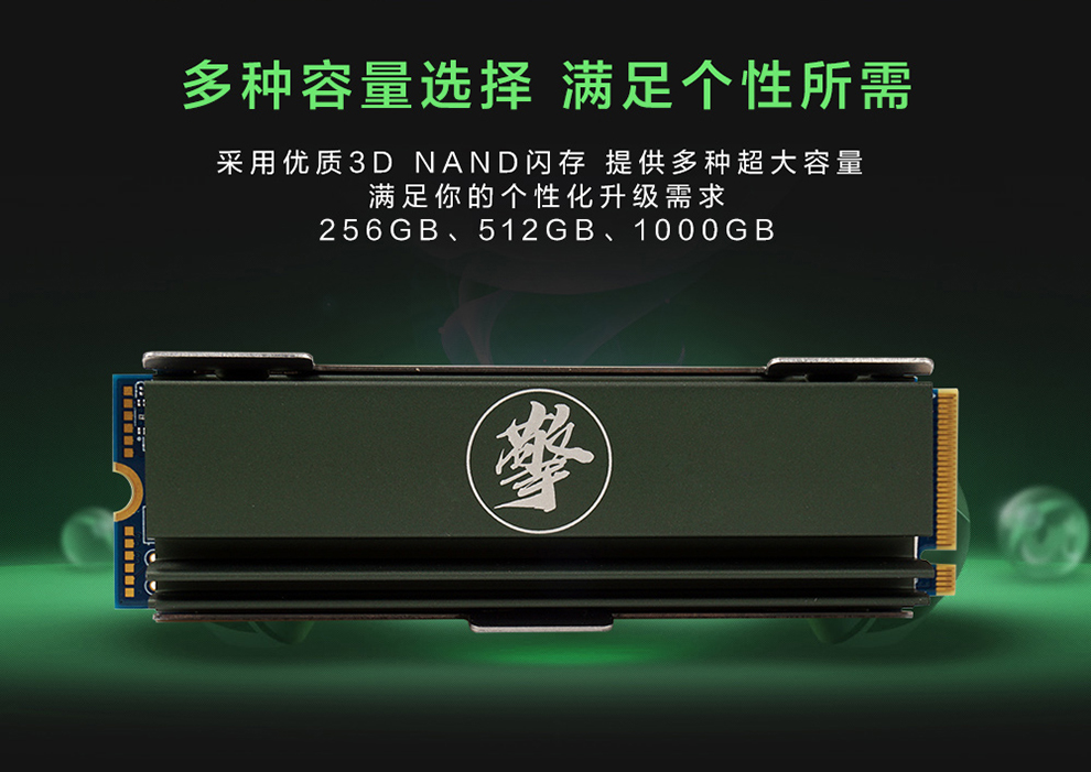 影驰擎m2pcienvme协议固态硬盘256g