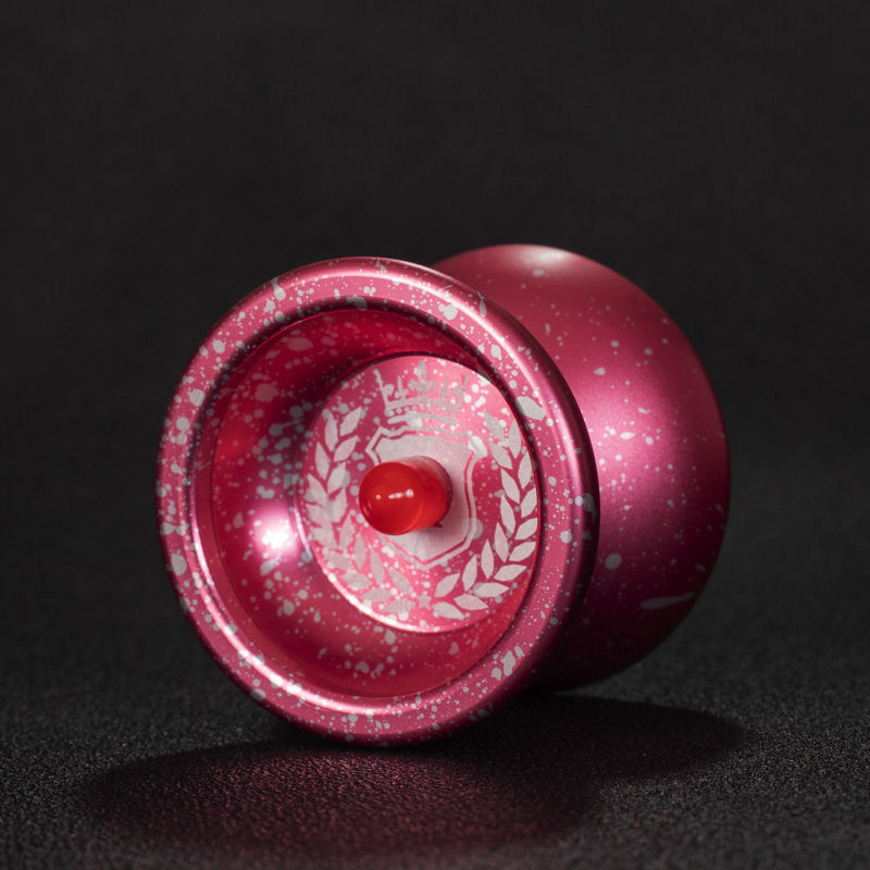 定制溜溜球鬼手 冰魄悠悠球超长睡眠花式比赛儿童球 黑暗天使黑粉蓝