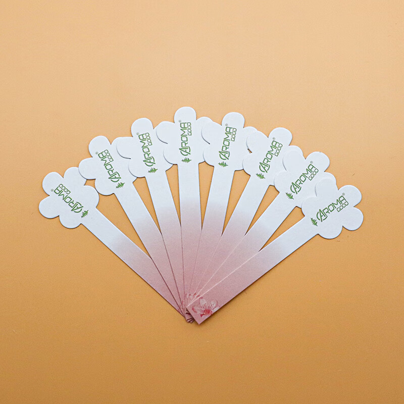 试香卡试纸可定制专用评香纸花形试香纸闻香纸试纸试纸卡试香卡辨香纸