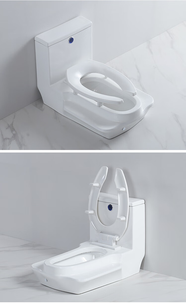 科勒京 选家用蹲坐两用马桶一体式蹲便器可蹲可坐二合一座便器双用大