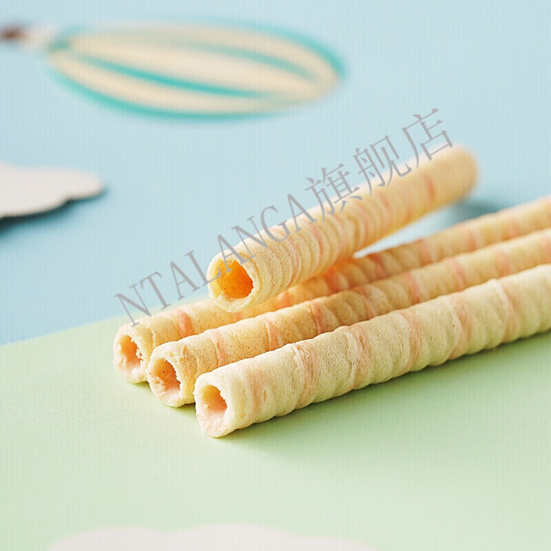 味哈密瓜味组合蛋卷酥儿童食休闲水果味夹心蛋彩迪卷三个口味各两盒