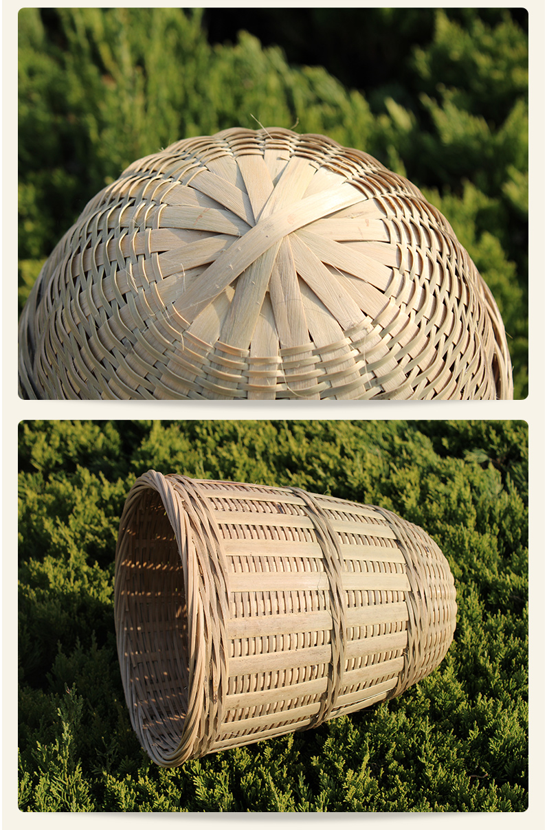 加固加大竹制收蜂笼编织新式收蜂袋野外诱蜂捉蜂蜜蜂捕捉全套工具加固