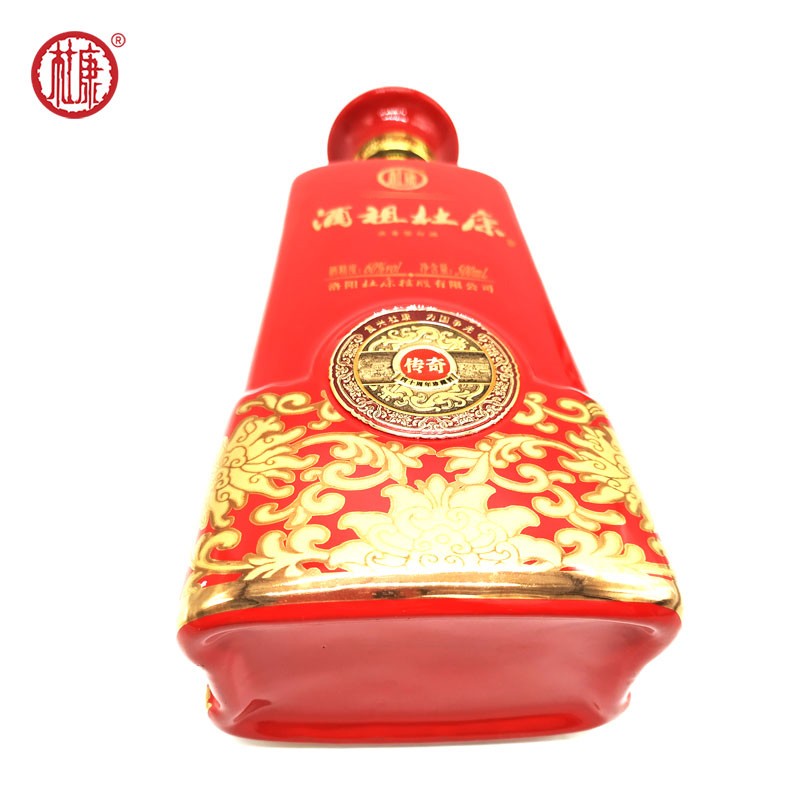 杜康酒60度酒祖杜康传奇60度浓香2013年老酒 整箱装(6瓶*500ml)