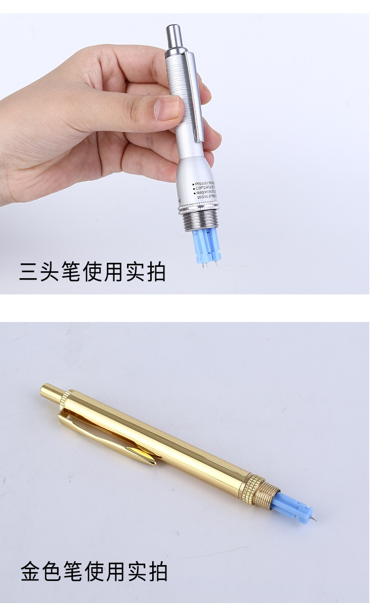 华鸿医用一次性采血针50支无菌放血针点刺血针不锈钢平口无痛刺血笔泻