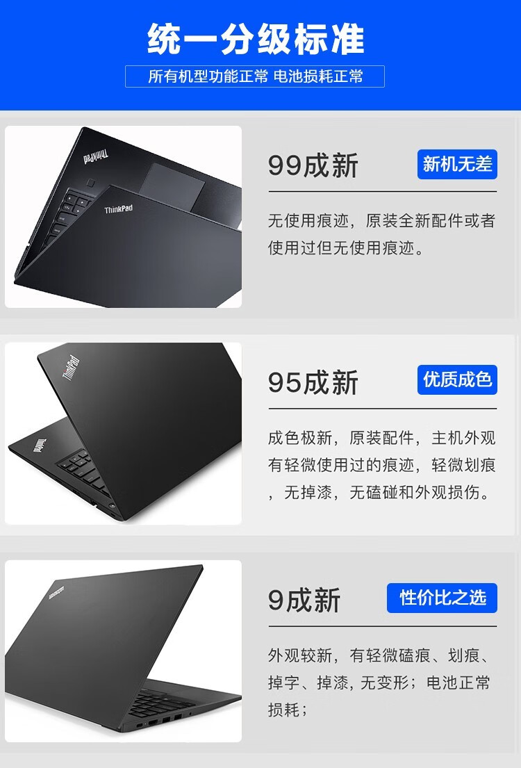 联想thinkpad工作站p50p51p15vp52二手笔记本电脑移动图形视频剪辑95