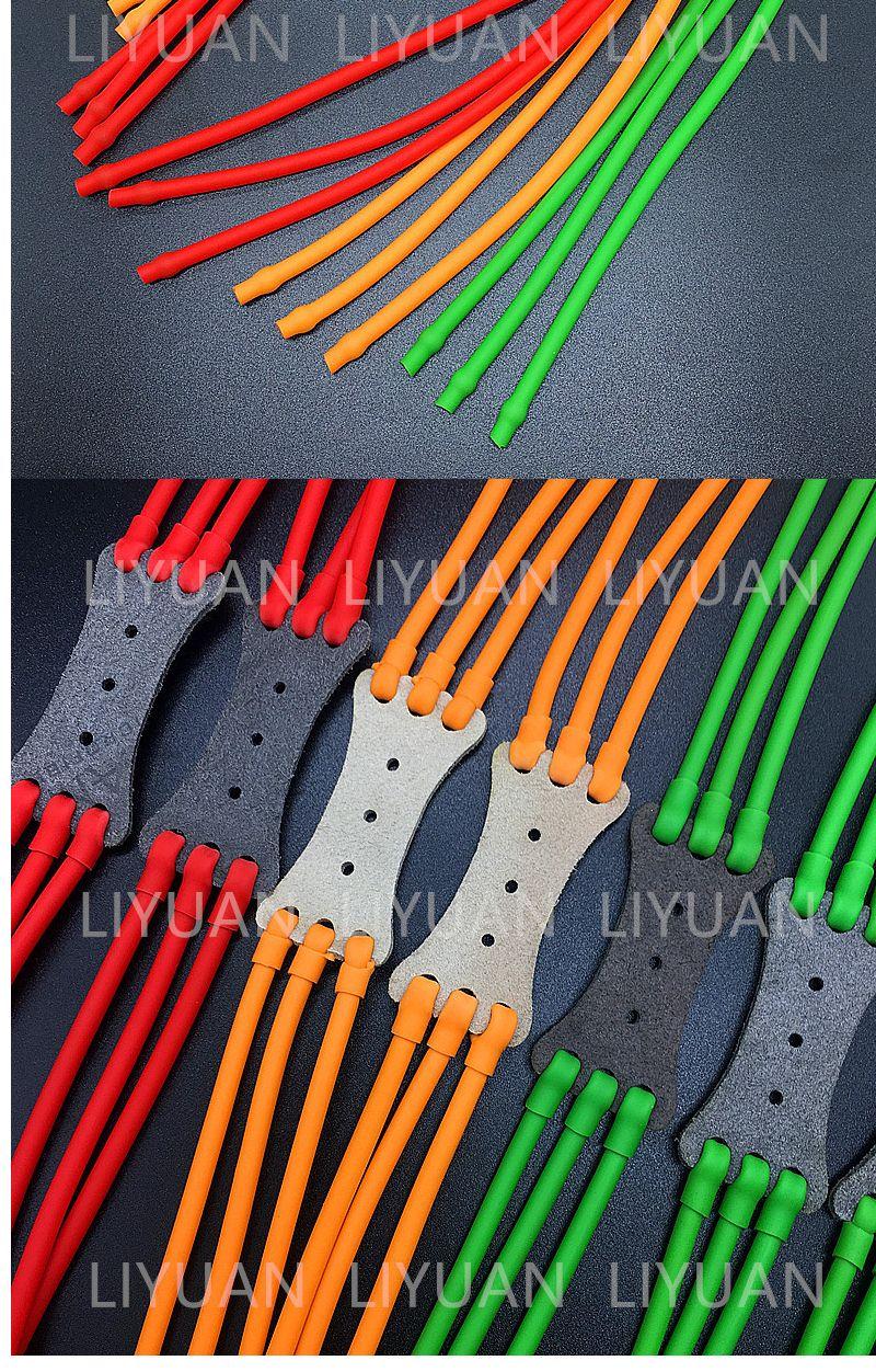 1745弹弓皮筋圆进口高弹力2卡三卡抗冻弹弓皮子防冻暴力强力皮筋 强力