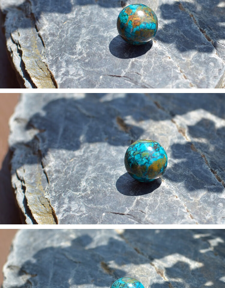 硅孔雀石凤凰石单珠蓝色石头珠子多宝手链手串散珠 海洋蓝117#【图片