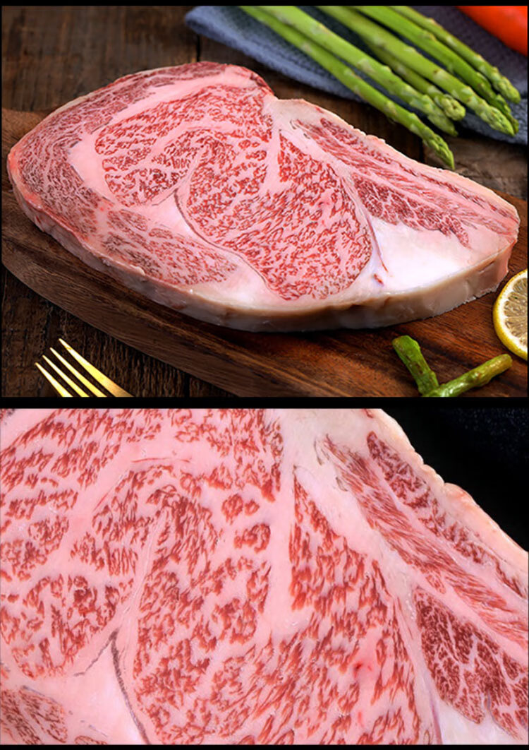 赣香婆 澳洲进口和牛 原切 雪花牛排 俗称m12 纯血m9 级 媲美日本5a和