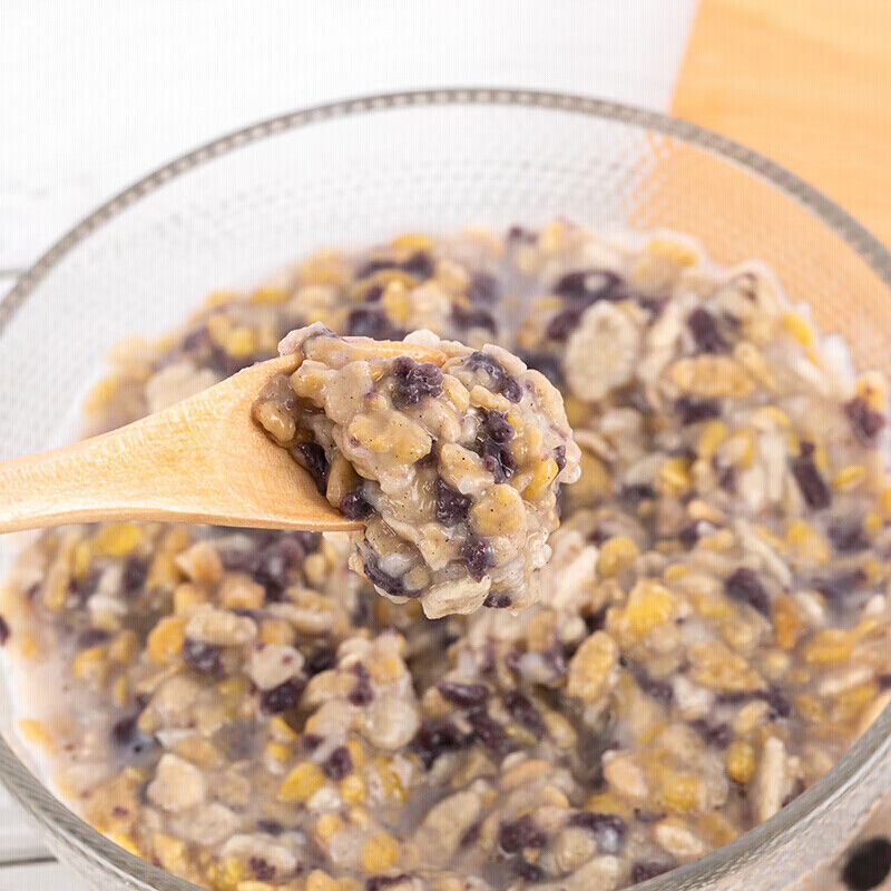 低生堂 五谷杂粮燕麦片高山黑荞麦麦片谷物黑苦荞早餐即食无糖食品店