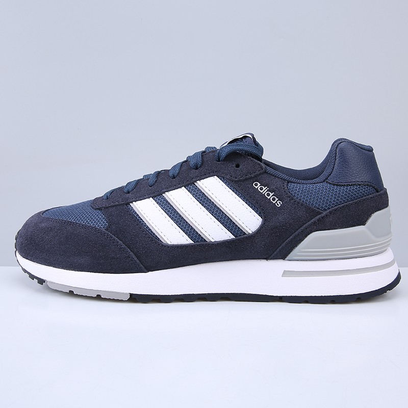 adidas阿迪达斯neo系列新款run80s男子复古阿甘鞋运动休闲跑步鞋gv