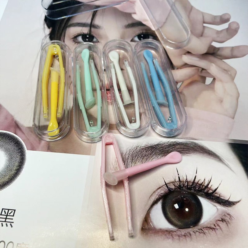 凯达5个装 隐形眼镜取戴器夹子镊子吸棒美瞳摘取器辅助佩戴工具csyy