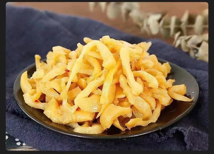 四峰萝卜干下饭菜 40g*100袋整箱 萧山萝卜四峰油炒萝卜干榨菜 一箱【