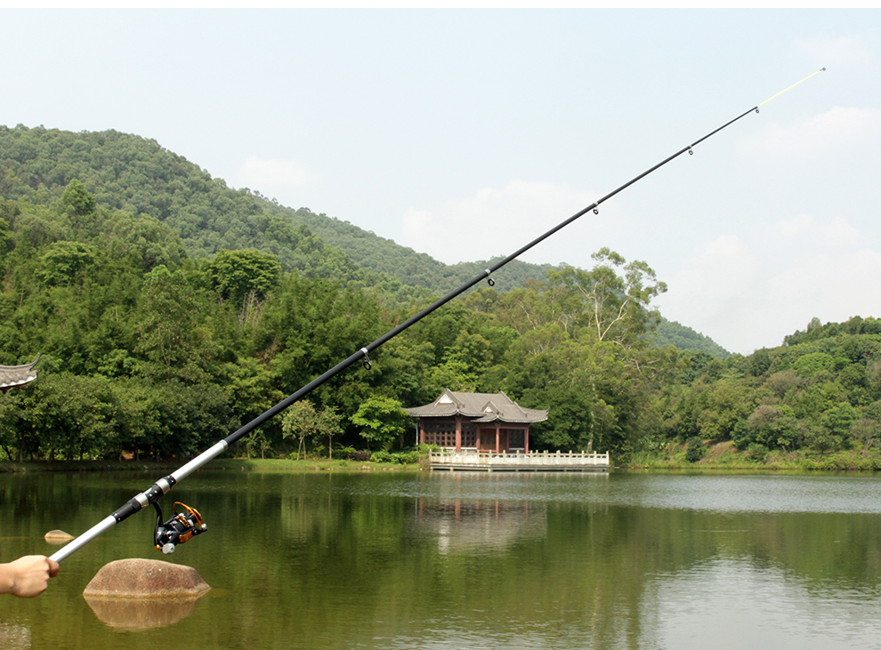 海杆抛竿套装超硬渔具海钩鱼竿远投海钓竿鱼杆sg3000塑钢轮套装钓断我