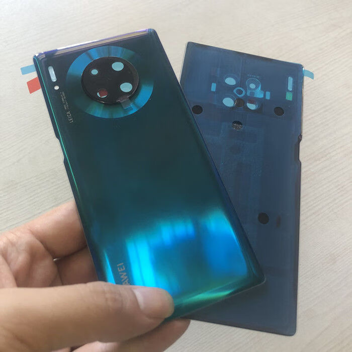 hkychkychkyc适用于华为mate30pro后盖玻璃mate30电池盖皮质后壳后屏