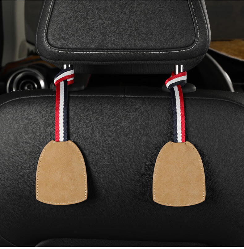 汽车用挂钩隐藏式车载挂钩车内多功能座椅背挂钩车内用品翻毛皮挂钩