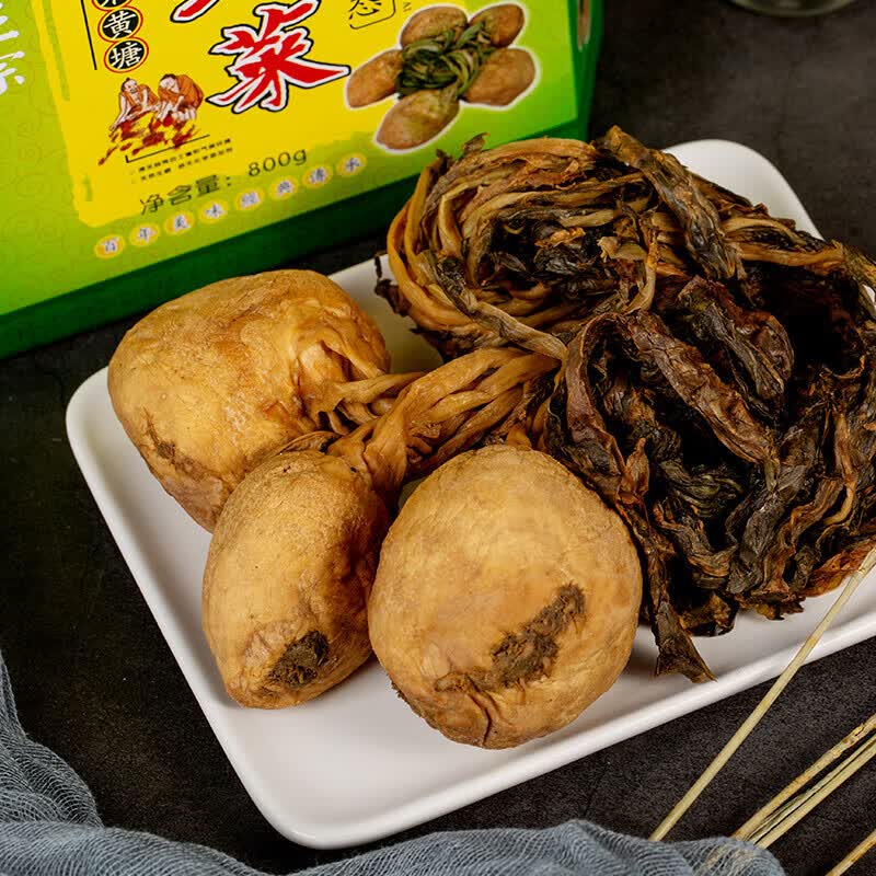 非物质文化遗产正果黄塘头菜800g传统工艺广州增城特产十宝之一