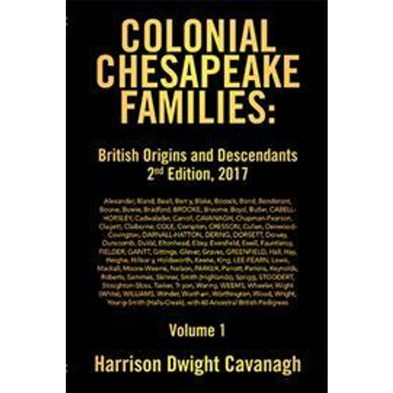 按需印刷Colonial Chesapeake Families[9781524575380]