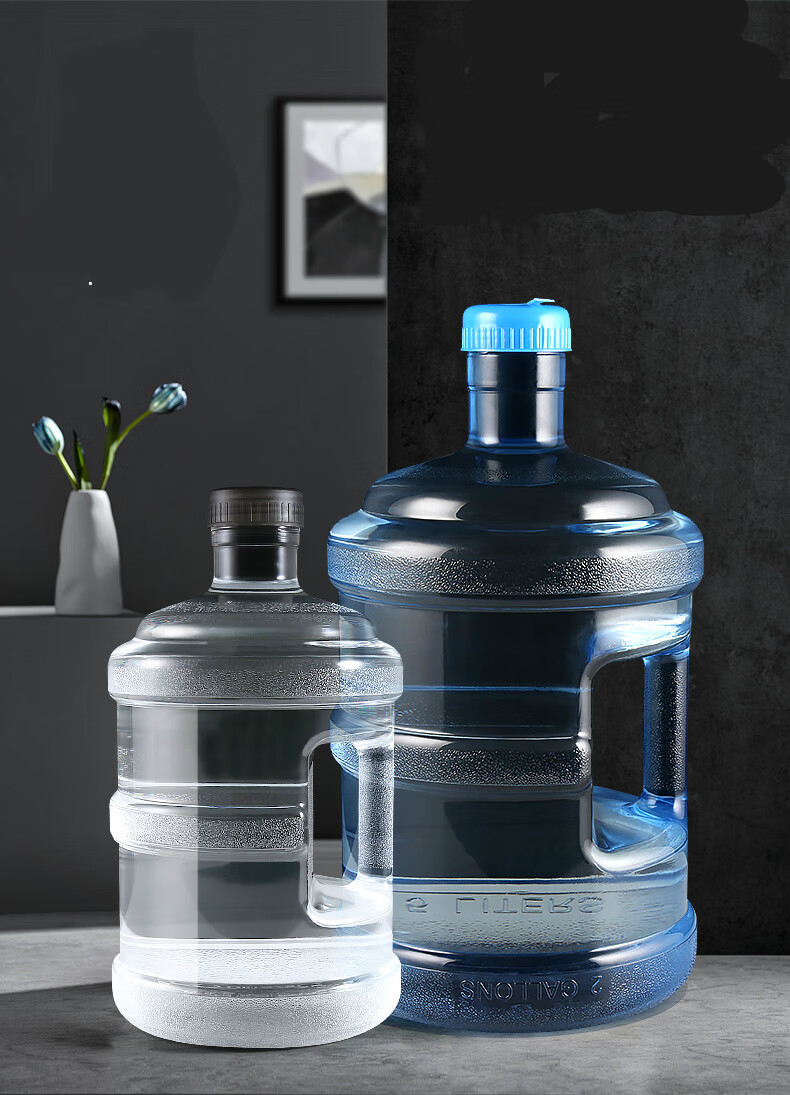 矿泉水大桶饮水机桶装水桶饮水桶pc桶家用手提饮用储水纯净水空桶 5升