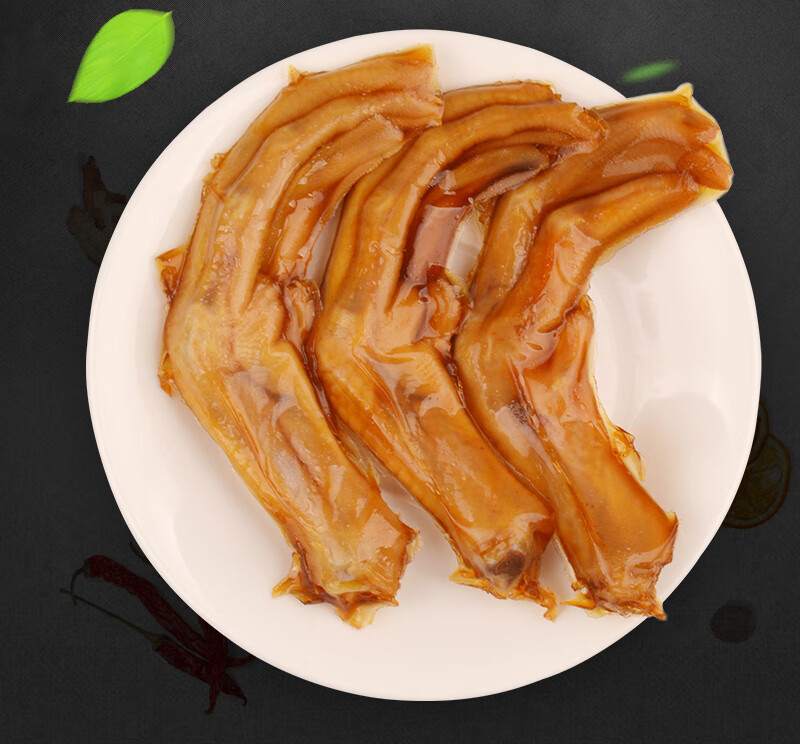 7折 平哥泡鸭爪福建特产龙岩永定下洋客家鸭掌香辣卤味类零食泡爪 香