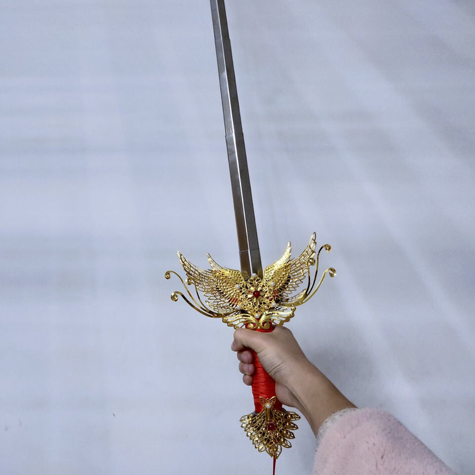 天官赐福太子悦神剑cos天官赐福周边可伸芳心剑太子悦神剑 材料包