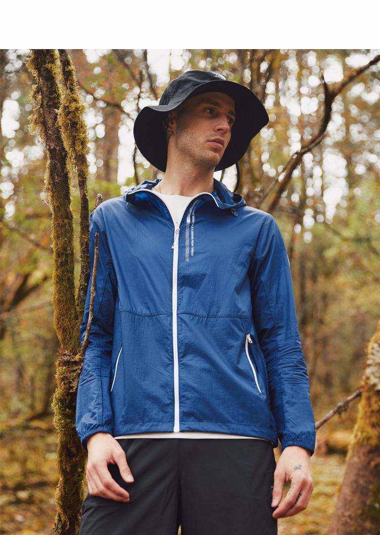 探路者防晒衣男女 2020春夏户外运动休闲皮肤衣透气超薄速干防晒服