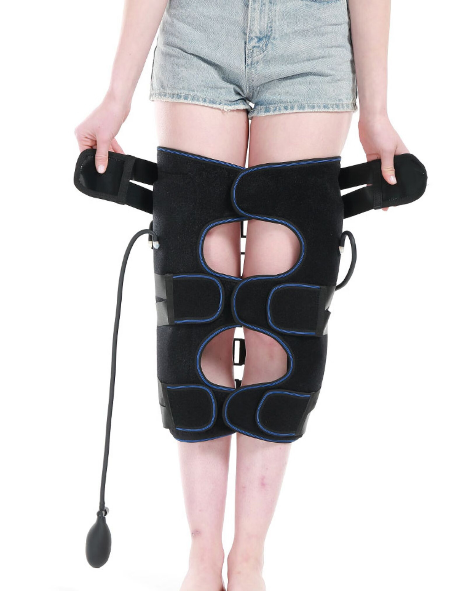 o型腿矫正器x腿型纠正儿童罗圈腿xo型形腿腿部不直神器成人绑腿带